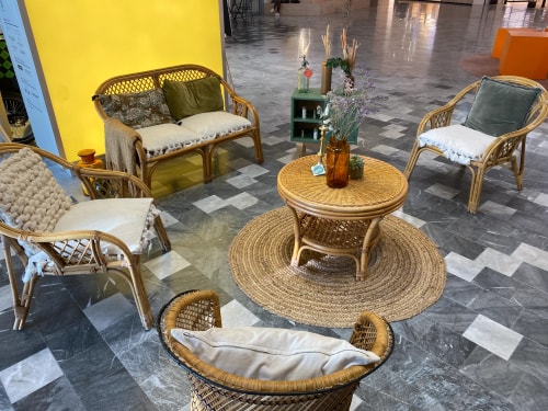 Ensemble salon en rotin