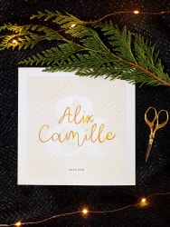 broderie personnalisée · prénoms + esperluette