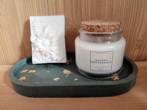 Coffret sur mesure – Bougie & Savon artisanal