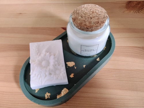 Coffret sur mesure – Bougie & Savon artisanal