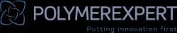 Logo de PolymerExpert avec le texte 'Putting Innovation First'.