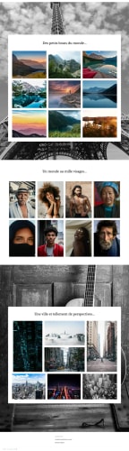 Modèle de portfolio