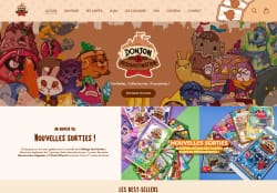 Capture du site Donjon & Procrastination