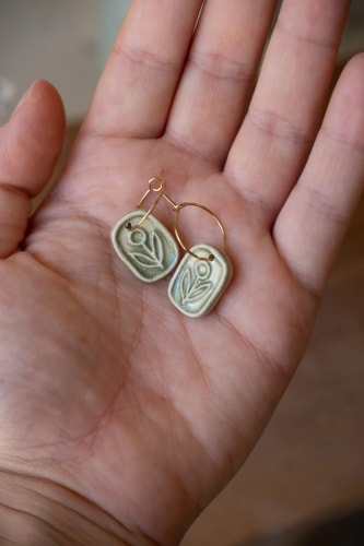Boucles d'oreilles fleurs
