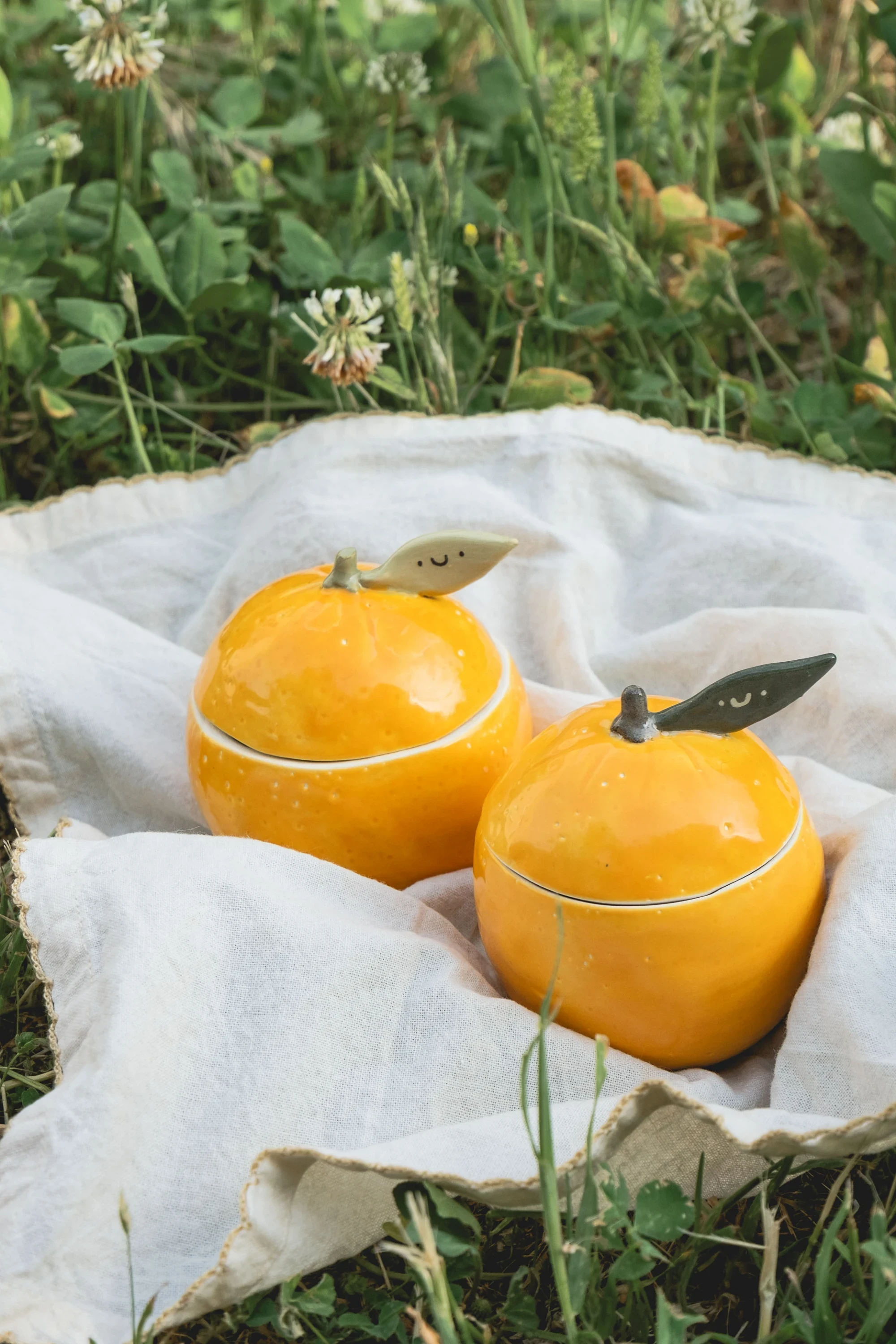 Bougie "Sous l'oranger"