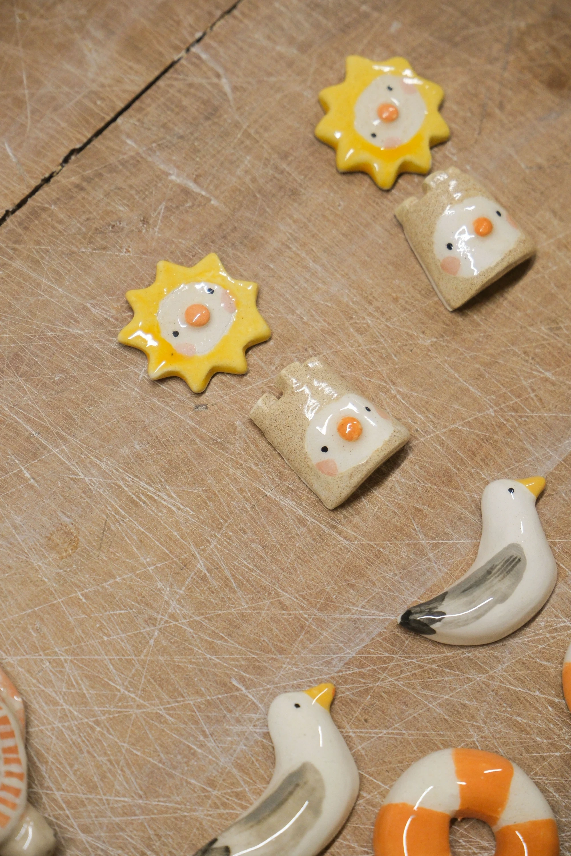 Duo magnet château + soleil