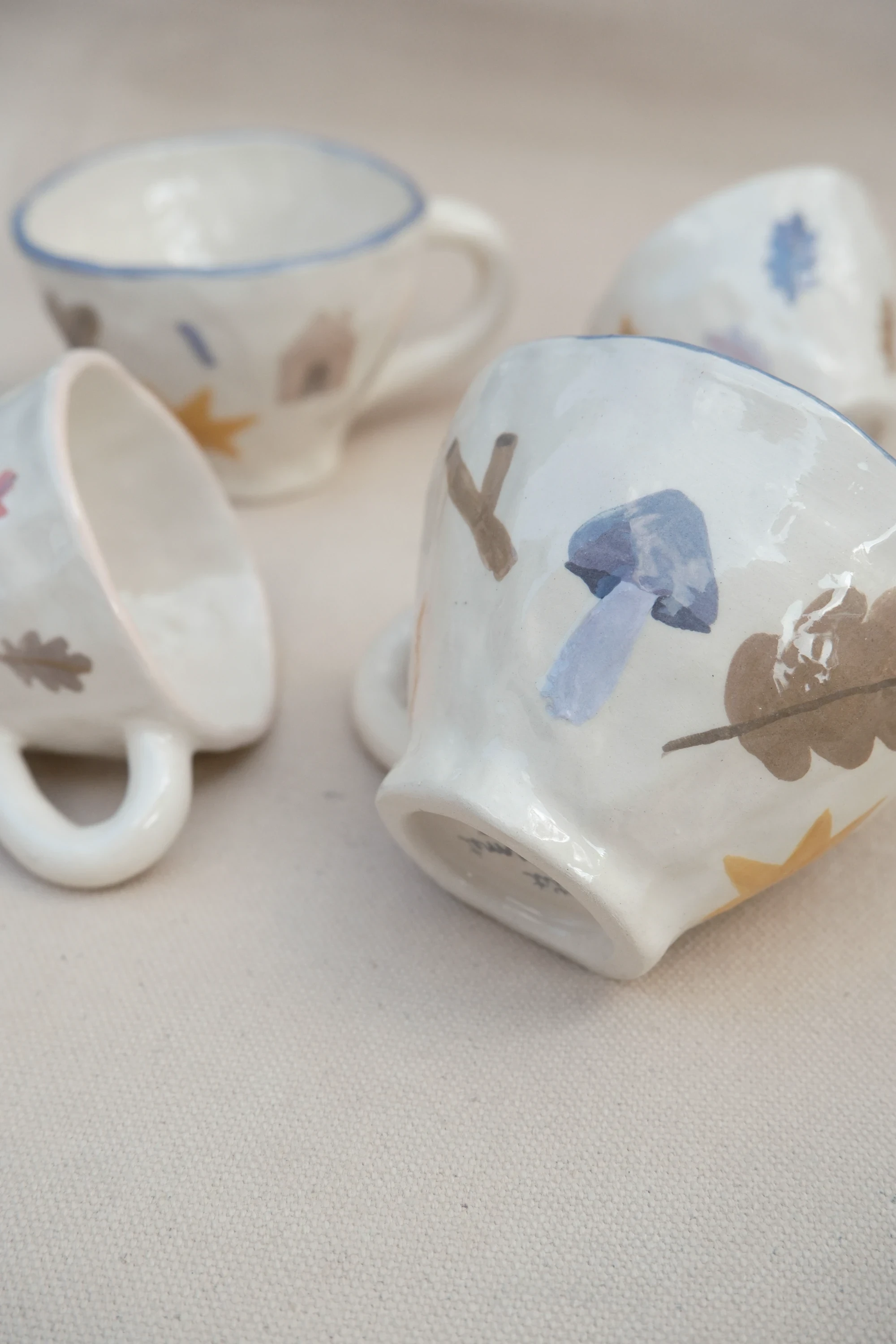 Tasse café champignons