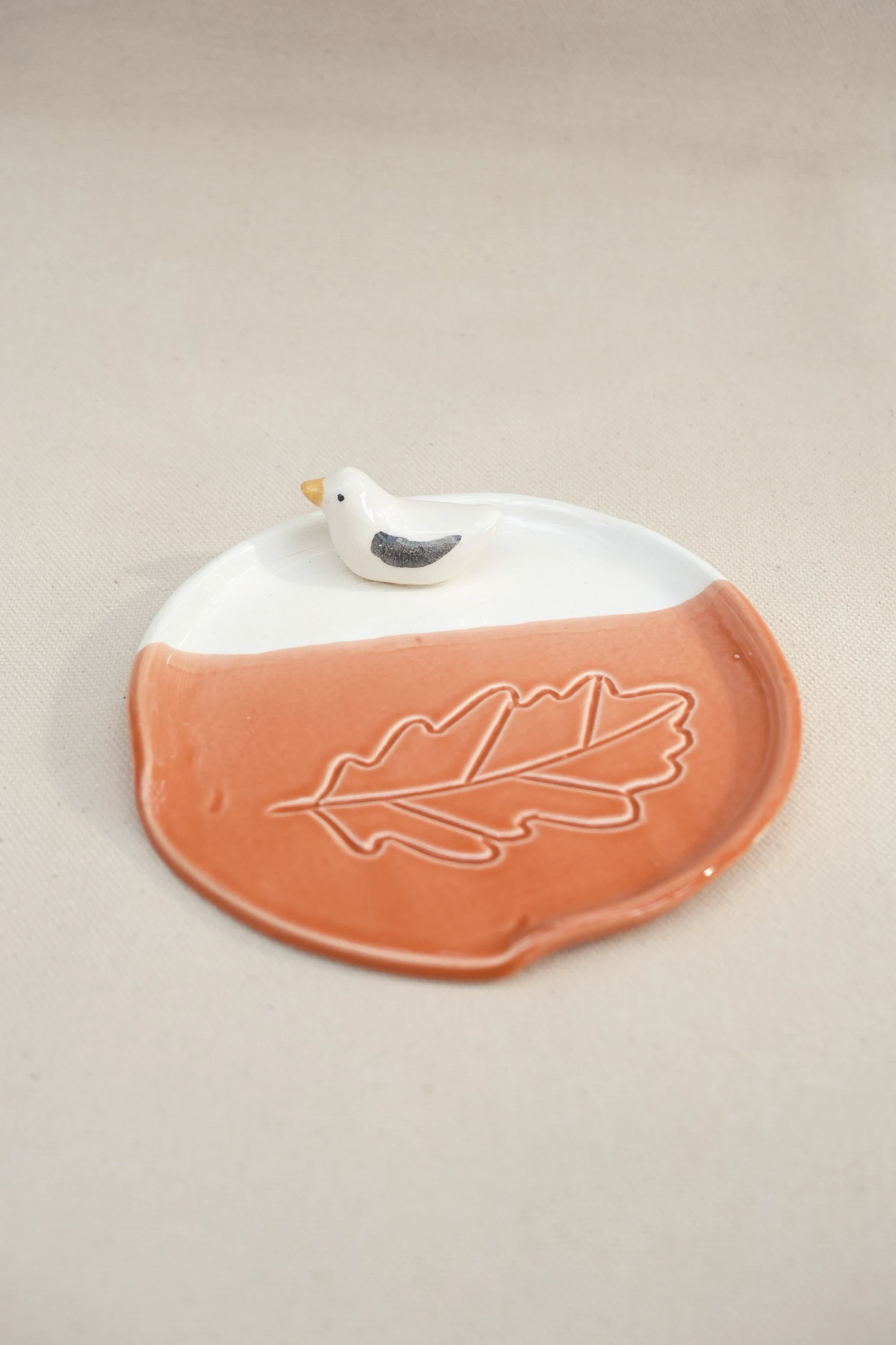 Repose cuillère feuille d'automne