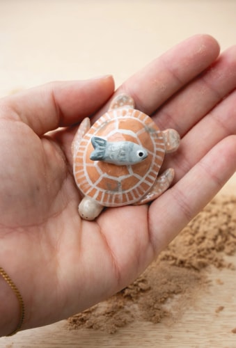 Figurine tortchue de mer