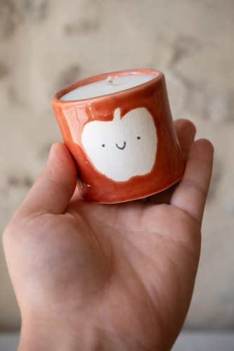Mini bougie "pomme épicée" (80g)