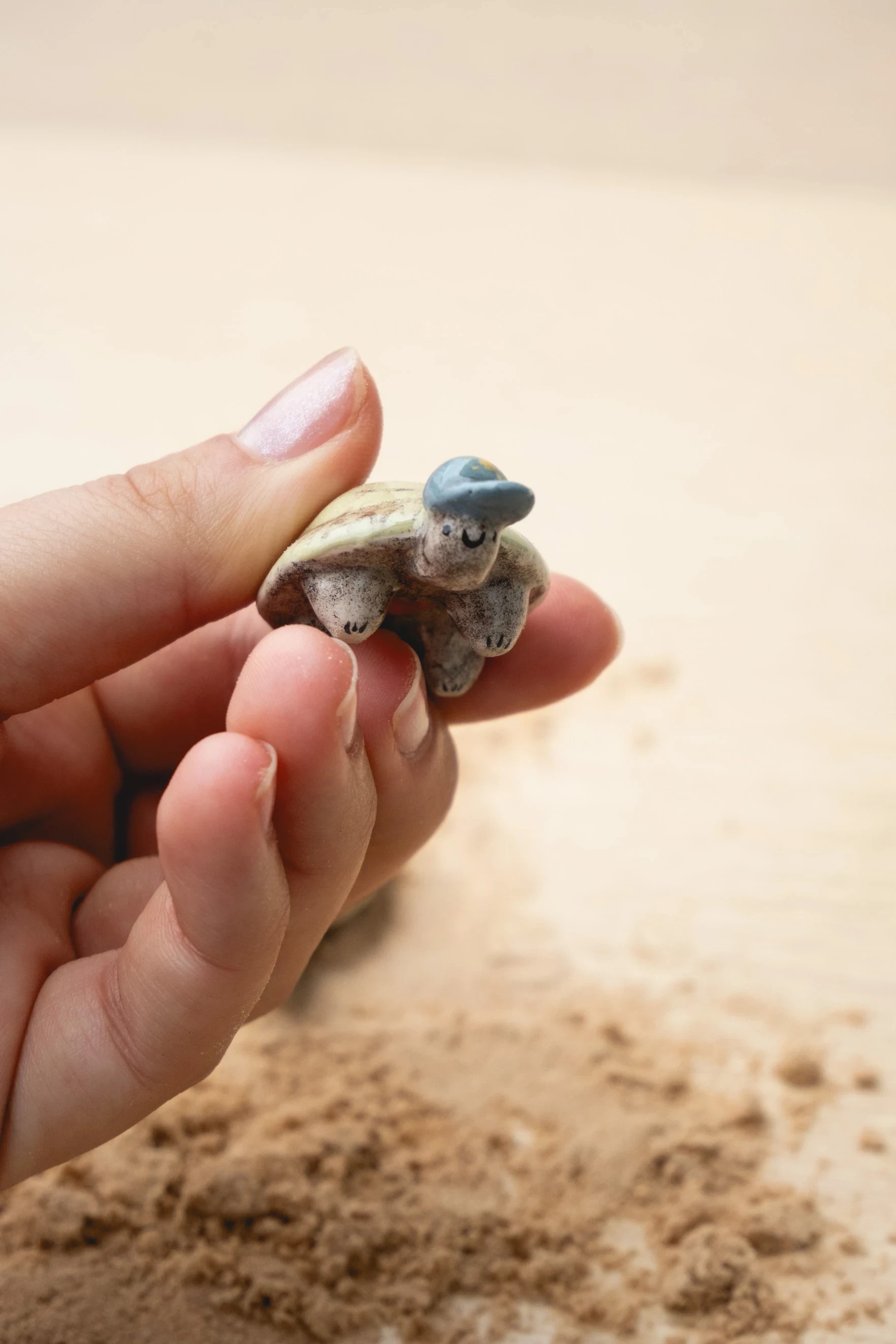 Figurine mini tortchue playa