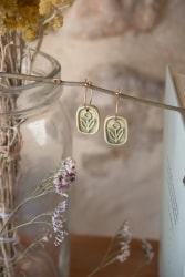 Boucles d'oreilles fleurs