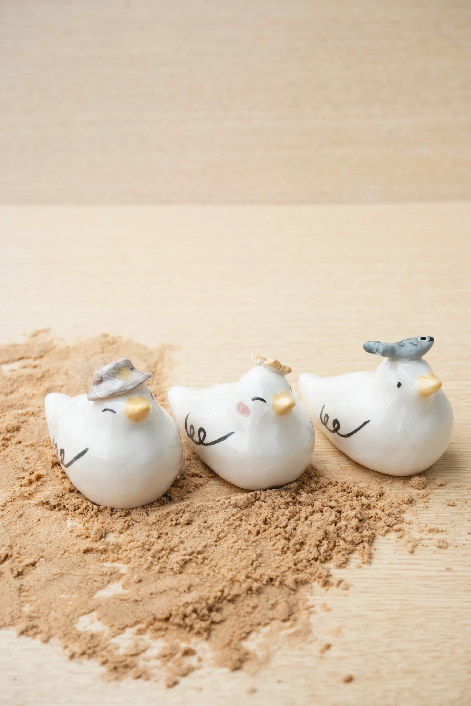 Figurine canard en vacances
