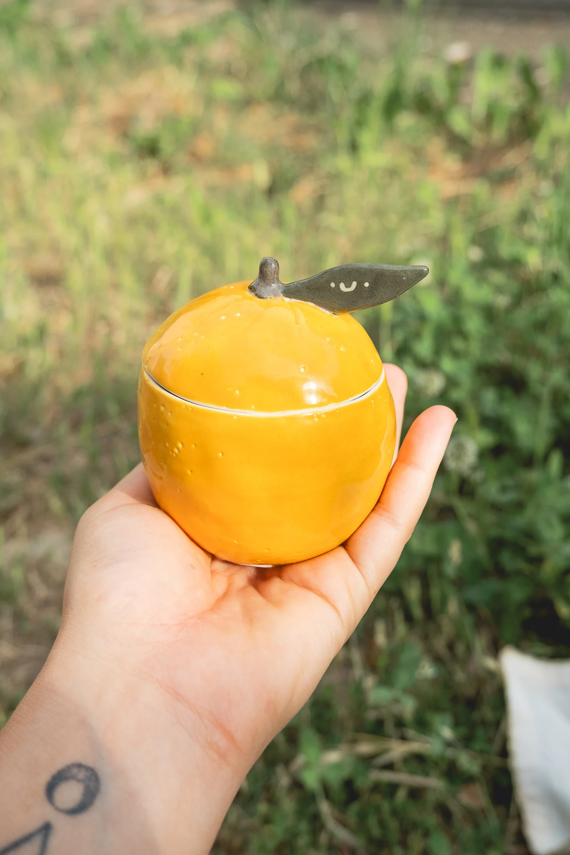 Bougie "Sous l'oranger"