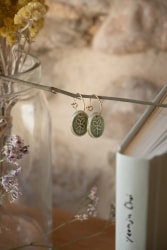 Boucles d'oreilles trèfles