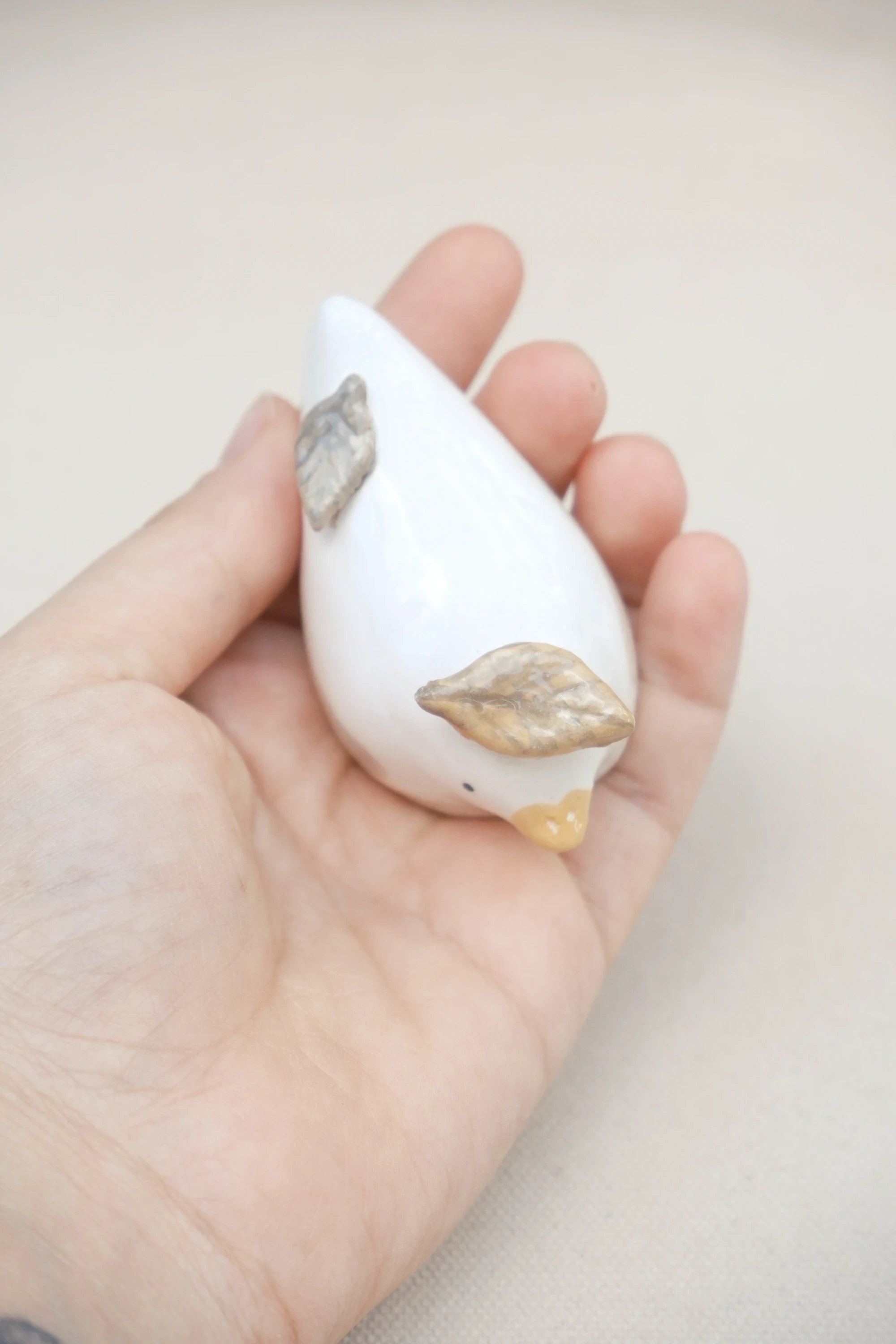 Canard feuilles d'automne