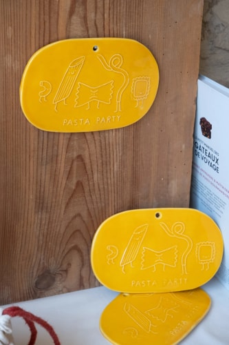 Plaque décor mural pasta