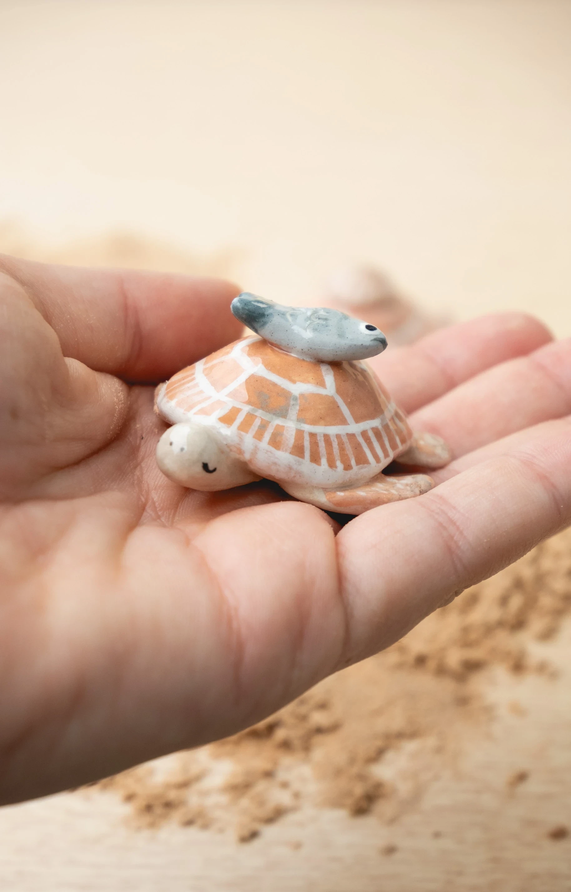 Figurine tortchue de mer