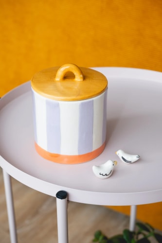 Bougie "Linge au soleil" 220g + Mystery bird