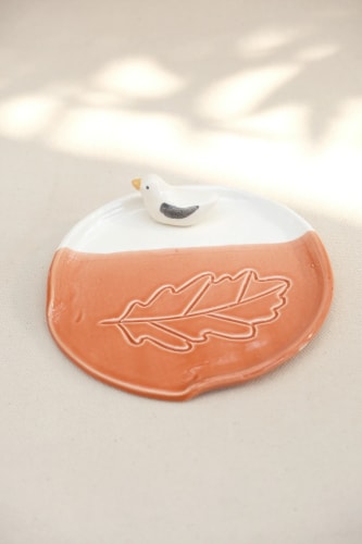 Repose cuillère feuille d'automne