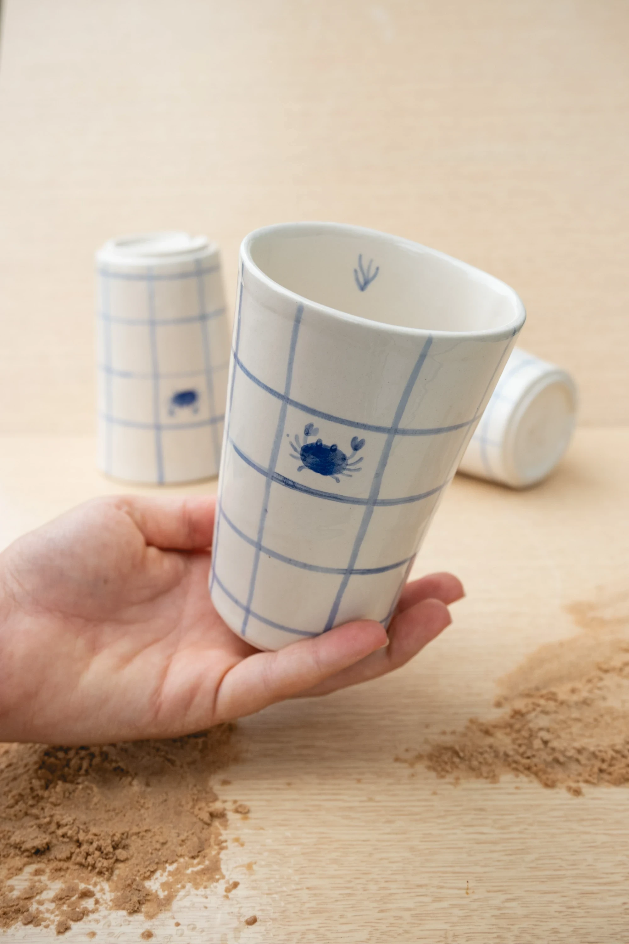 Gobelet carreaux (350ml)