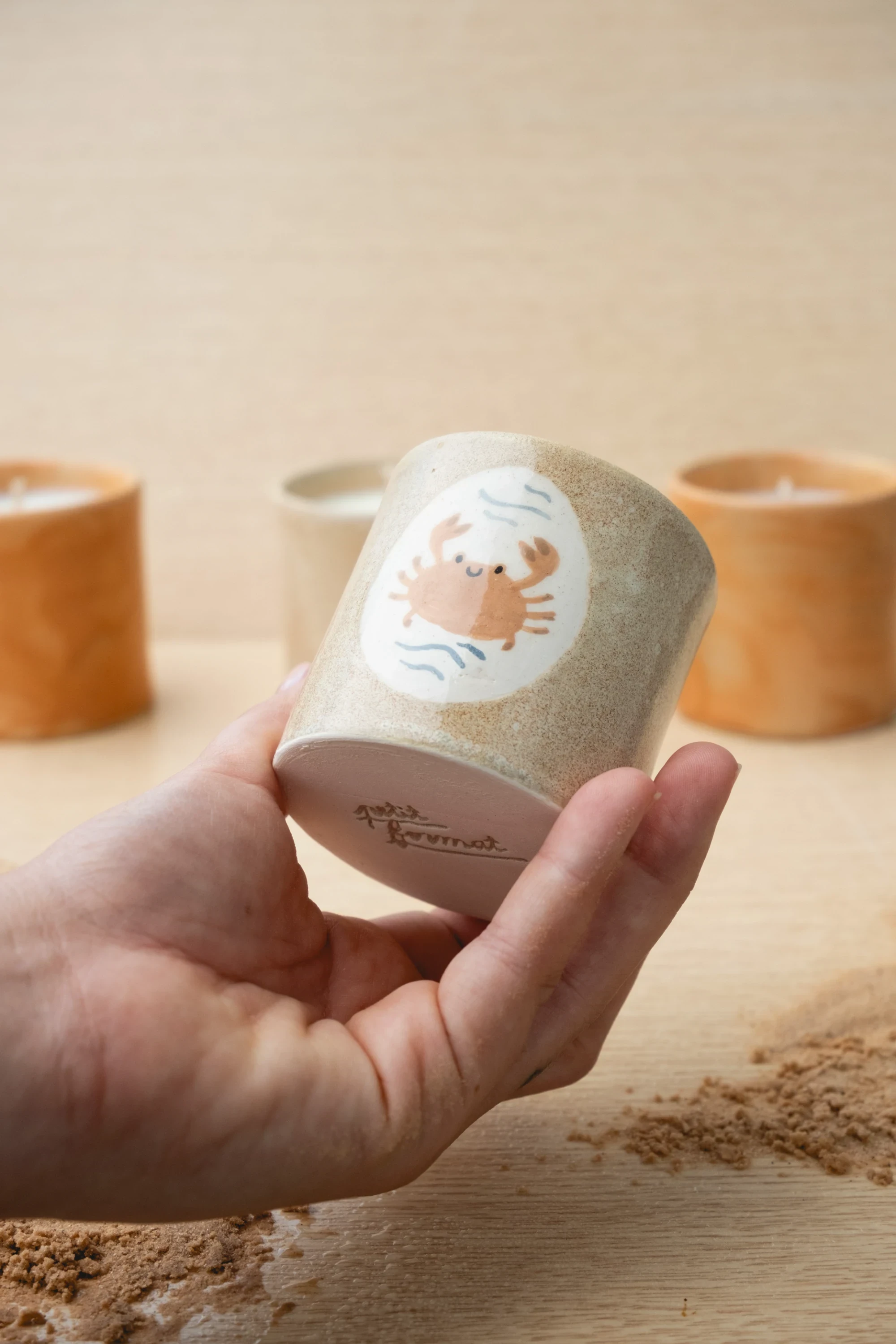 Bougies crabe et moustique (120g)