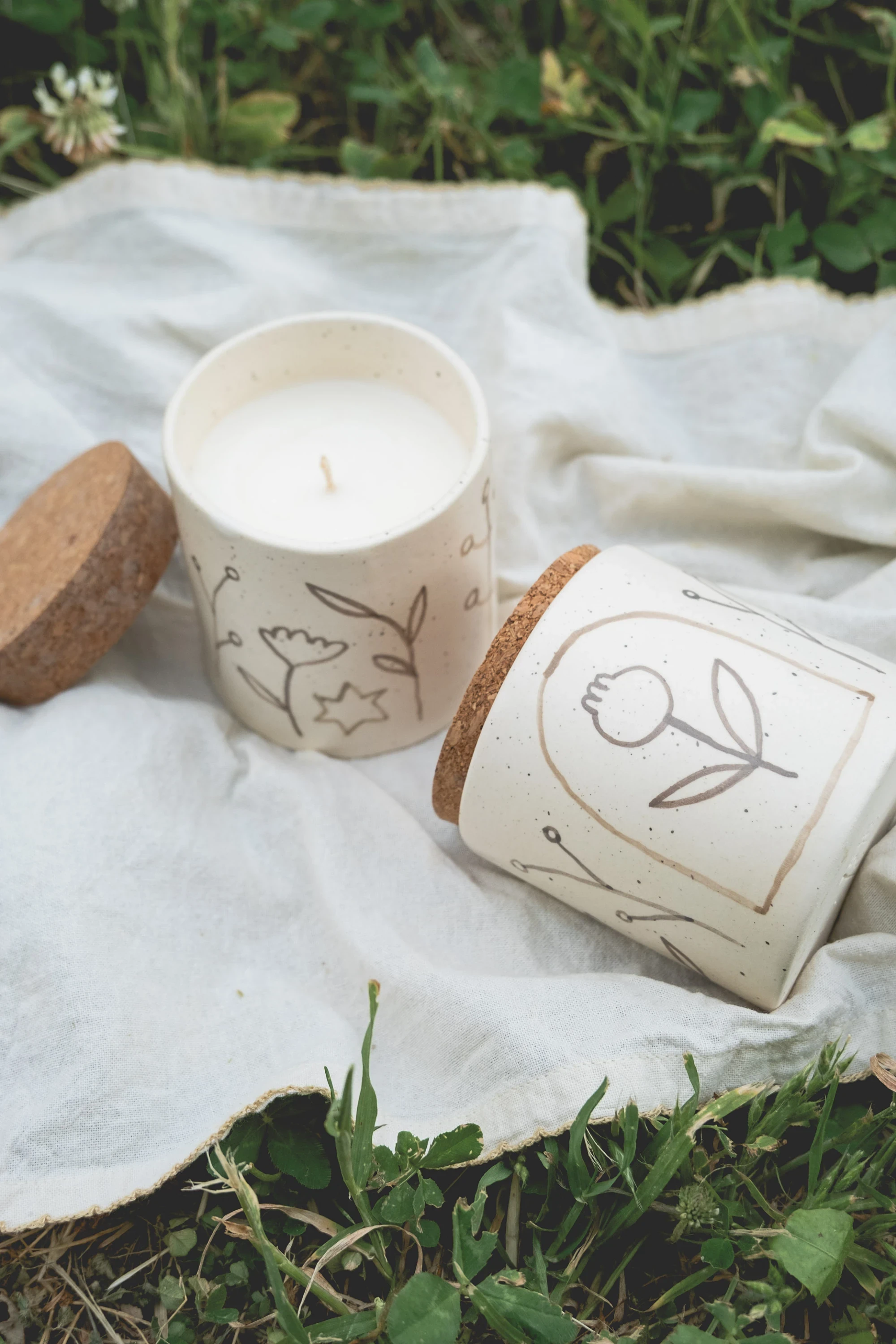 Bougie "Poudre de riz" 220g