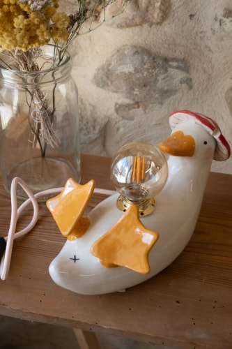 Lampe canard amanite