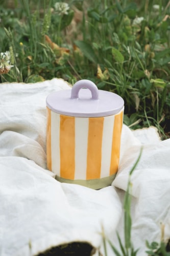 Bougie "Bouquet vert" 220g + mystery bird