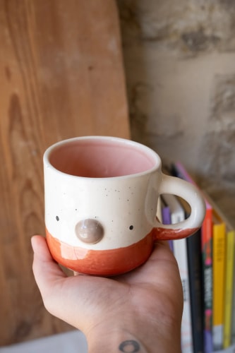 Tasse nez rouge