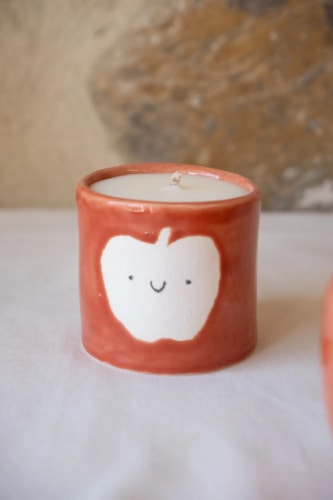 Mini bougie "pomme épicée" (80g)