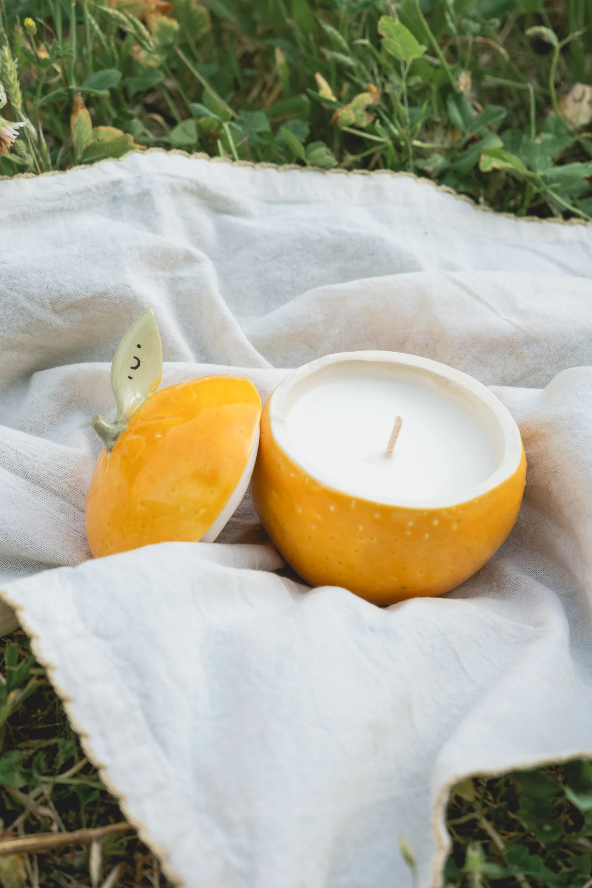 Bougie "Sous l'oranger"