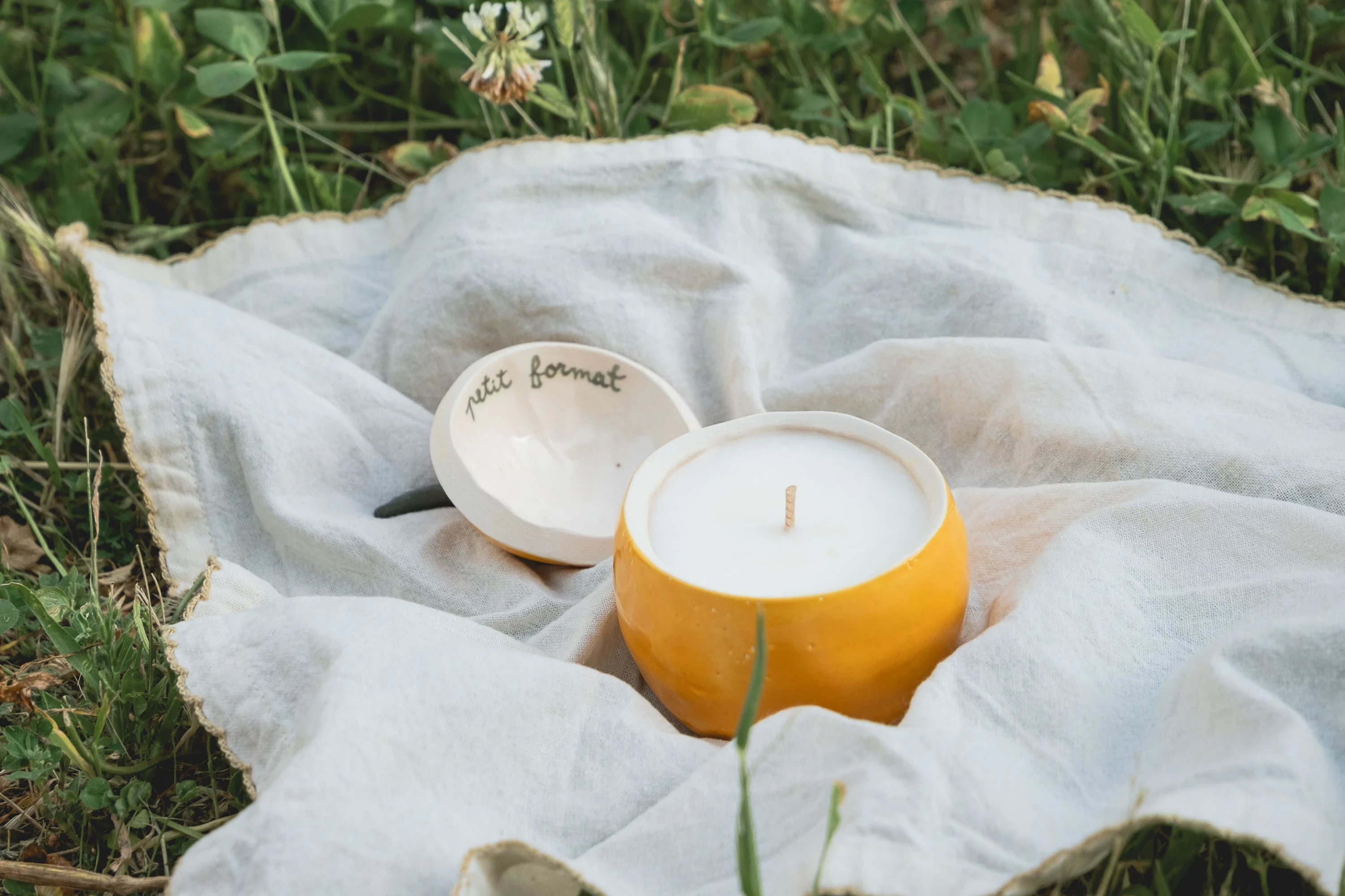 Bougie "Sous l'oranger"