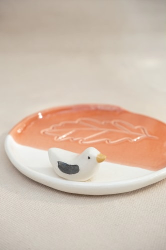 Repose cuillère feuille d'automne