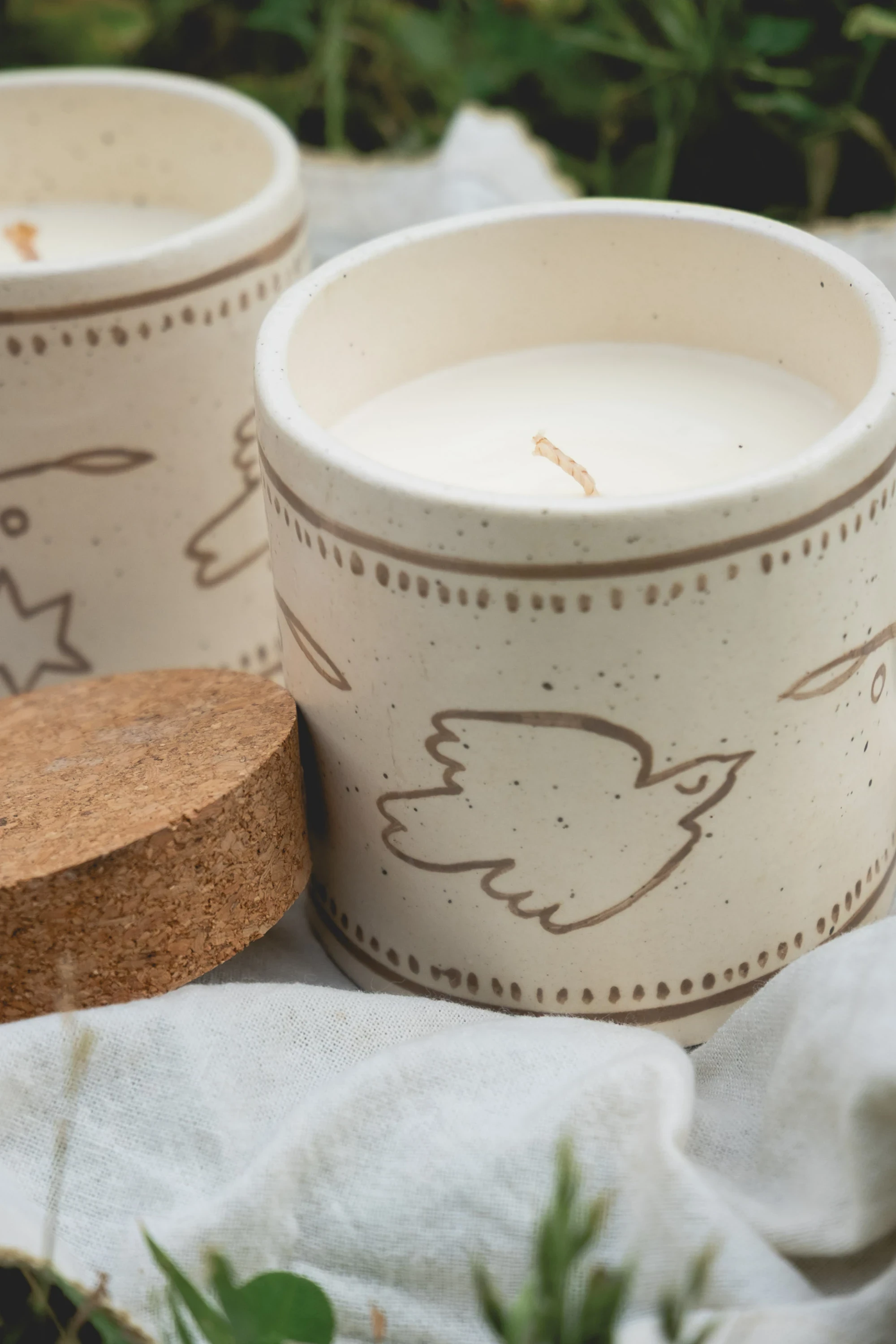 Bougie "Cire et miel" 220g