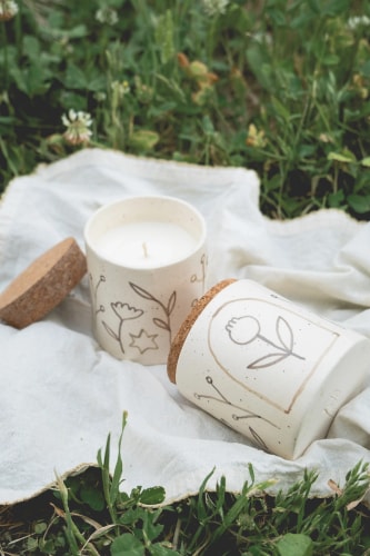 Bougie "Poudre de riz" 220g