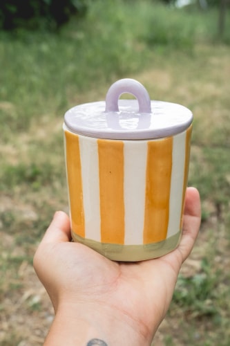 Bougie "Bouquet vert" 220g + mystery bird