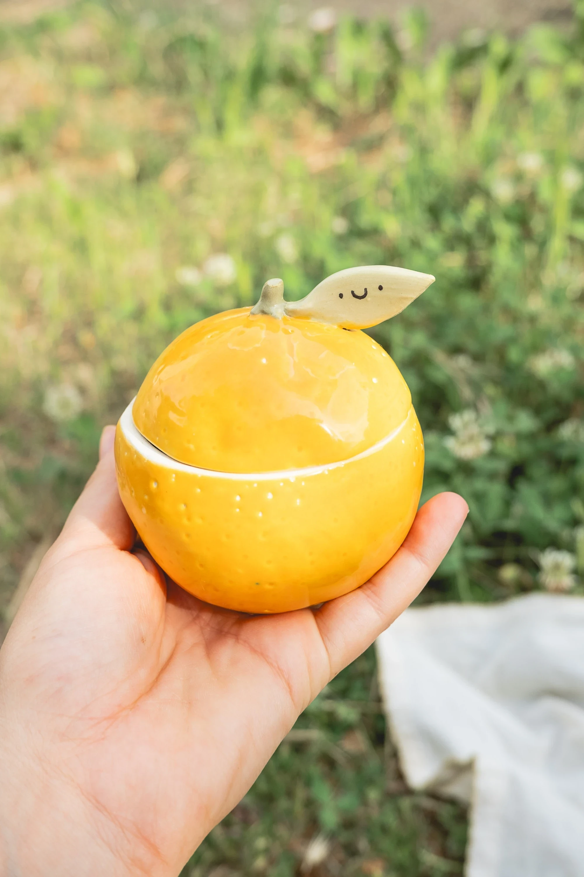 Bougie "Sous l'oranger"