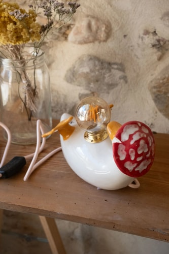 Lampe canard amanite