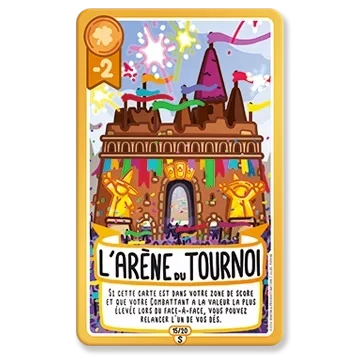 L'arène du tournoi