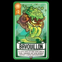 Carte de jeu "Pleureur éternel" illustrant un château en pierre en forme de visage triste d'où coule de l'eau. Indique le coût 4 et une capacité de défausse pour les adversaires.