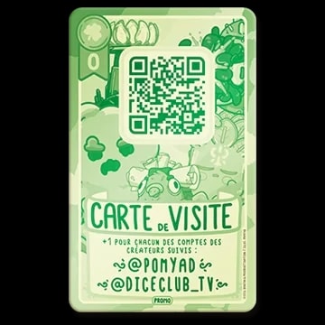 Carte de jeu nommée L'Île-usion avec une illustration de château rose flottant. Le texte explique que l'adversaire doit mélanger sa main et jouer à l'aveugle. Valeur de -3 points indiquée en haut à gauche.