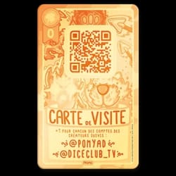 Carte de jeu avec une créature féline en slime vert fluo, un ciel nocturne étoilé en arrière-plan, portant l'inscription Chat-lloween et le chiffre 13.