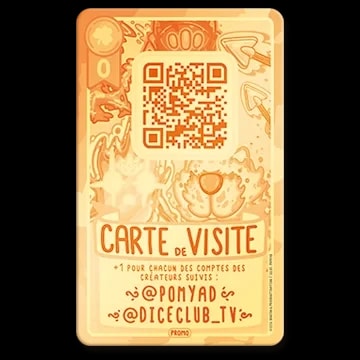 Carte de jeu avec une créature féline en slime vert fluo, un ciel nocturne étoilé en arrière-plan, portant l'inscription Chat-lloween et le chiffre 13.