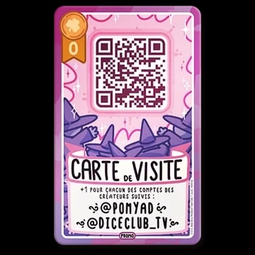 Carte illustrée représentant un bonhomme de neige portant un chapeau de sorcier violet, avec le texte « ESBROUFE » et « Merci pour cette première année Donjon & Procrastination ».