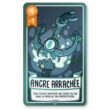 Ancre arrachée