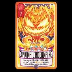 Carte de jeu Crabe Voleur montrant un crabe jaune avec un bonnet violet et un couteau, entouré d'eau. La carte indique une valeur de 4 et permet de récupérer des cartes dans la défausse et le deck.