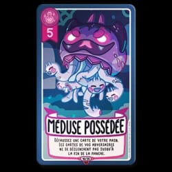 Carte de jeu Ham Ham : un hamster portant une serviette sur la tête, relaxé dans un baquet en bois. Le texte indique ses effets dans le jeu. Numéro 17/40.