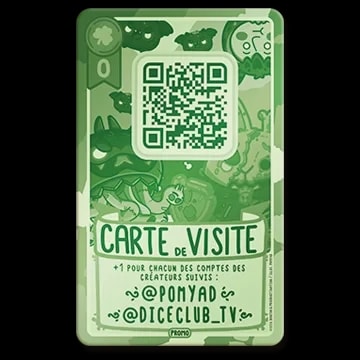 Carte de jeu rose intitulée Bébé Billy, illustrée par un bébé emmailloté dans des mains, avec le texte : Ajoutez +1 à votre famille, piochez autant d'amour que vous voulez. Étiquette orange "Unique".