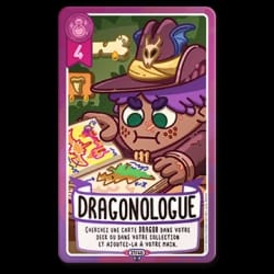 Carte de jeu "Le Une Pièce" de valeur 3, illustrée avec une pièce d'or à l'effigie d'une tête de mort et des mains, permettant d'échanger une carte de sa zone de score avec celle d'un adversaire.